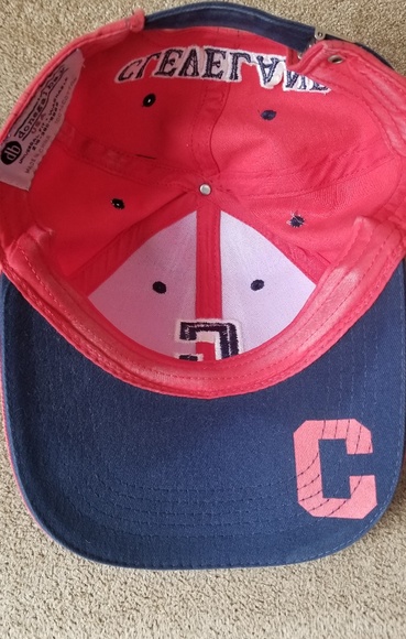 Cleveland ball cap red white blue Donegal Bay - Picture 3 of 6